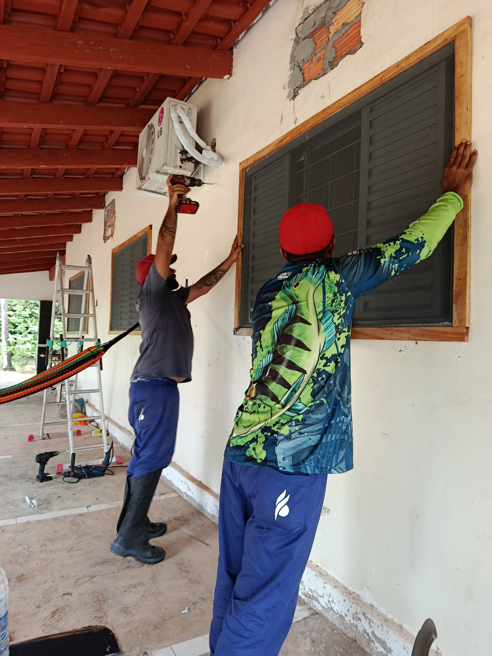 ANTES - Instalação de Tela Mosquiteira em Chácara